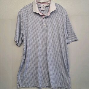 Arnold Palmer Puma X AP Mattr Iced Tee Polo Men's L